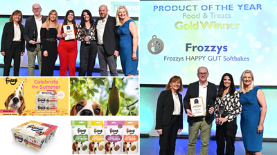 Frozzys Award Winning Pet Food Industry Marketing Campaign & Treat of the Year at PATS 2024