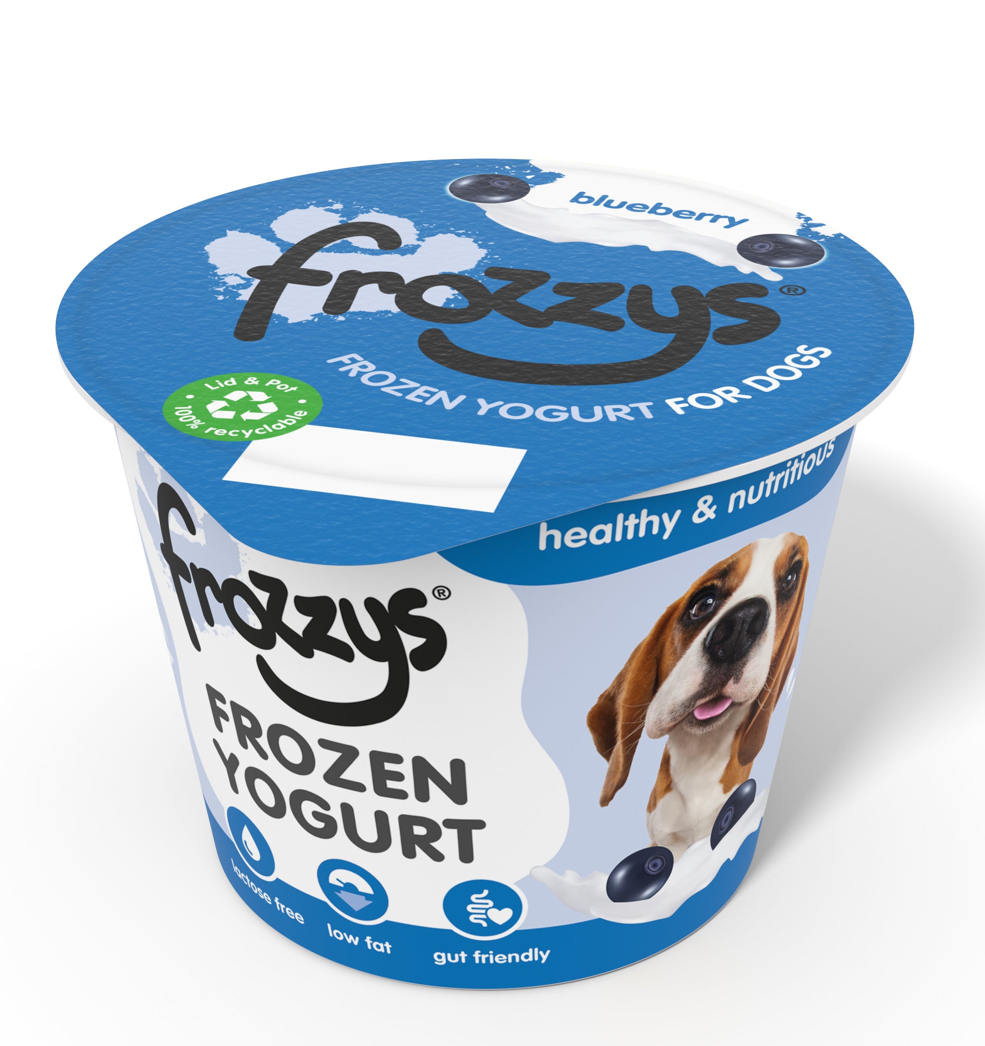 misha&puff ロンギース　blueberry 3y Frozzys Frozen Yogurt - Blueberry