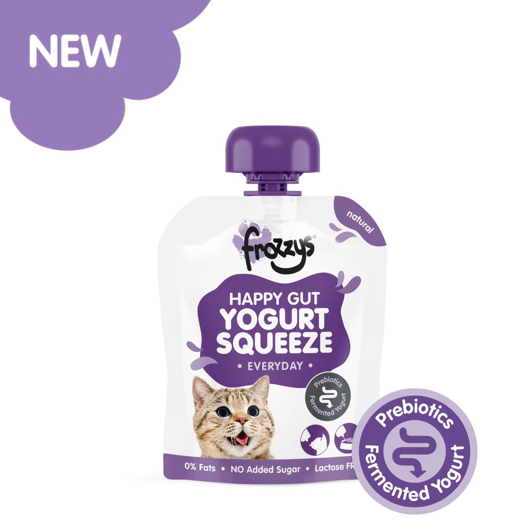 Frozzys Happy Gut Yogurt Squeeze - Cat