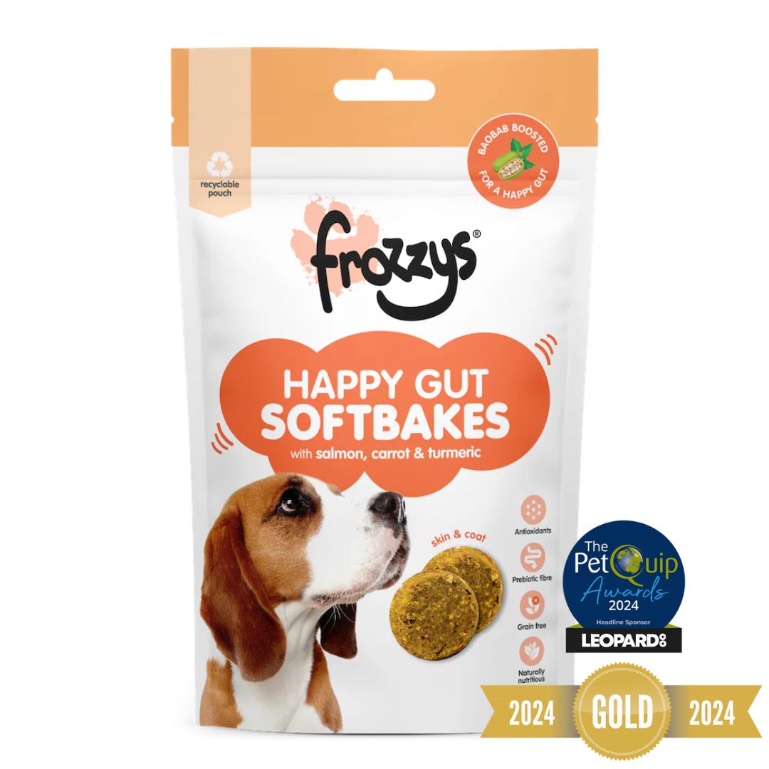 Frozzys Happy Gut Sofbakes - Salmon, Carrot & Turmeric