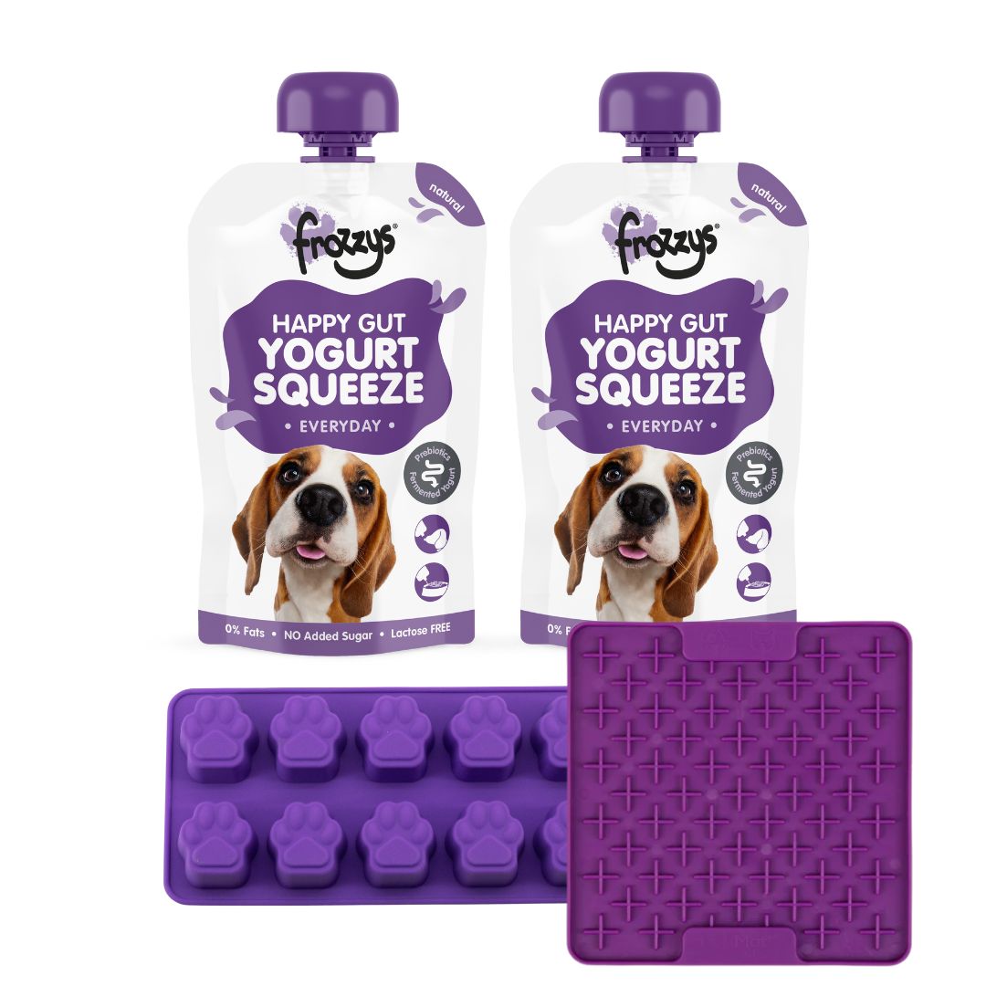 Happy Gut Yogurt Squeeze Starter Bundle - Dog