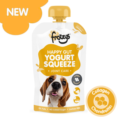 Frozzys Happy Gut Yogurt Squeeze - Chicken