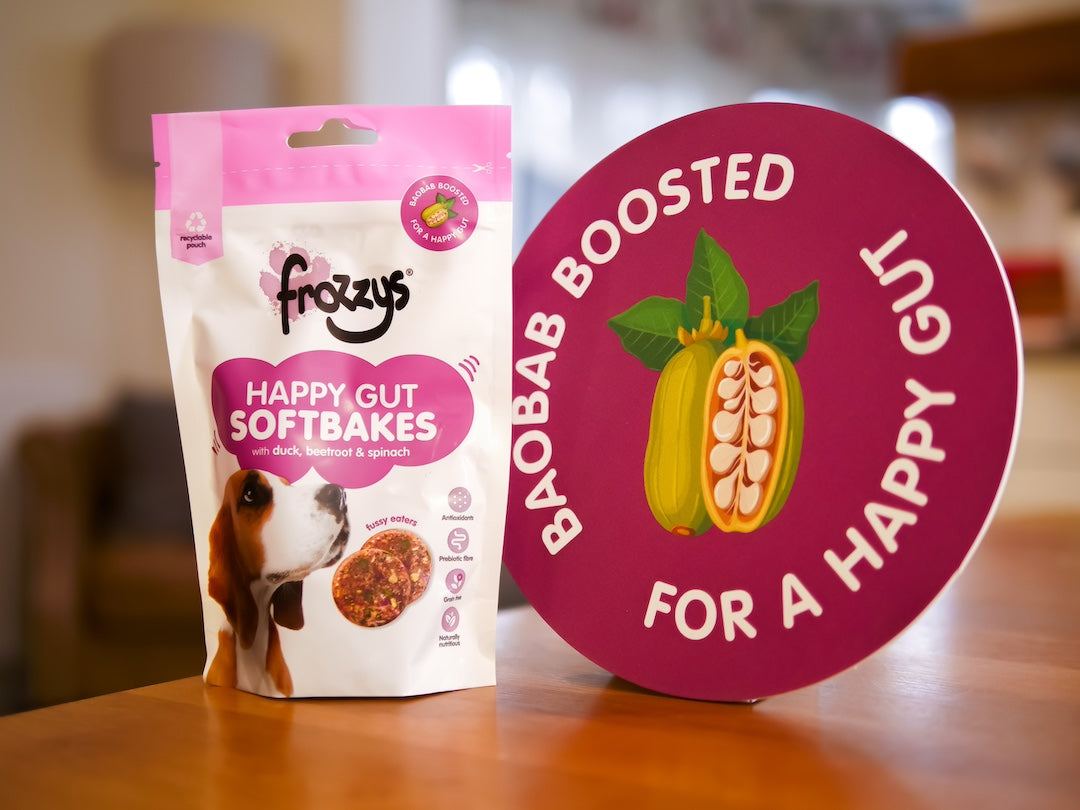 Frozzys Happy Gut Softbakes - Duck, Beetroot & Spinach