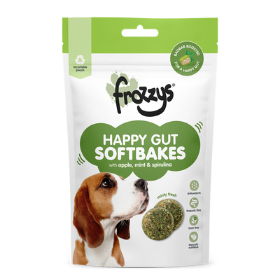 Frozzys Happy Gut Softbakes - Apple, Mint & Spirulina