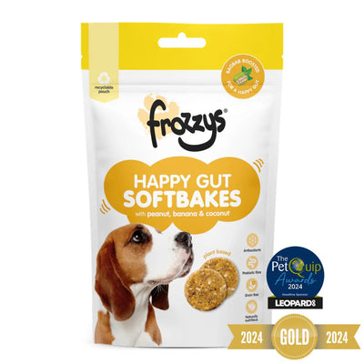 Frozzys Happy Gut Softbakes - Peanut, Banana & Honey
