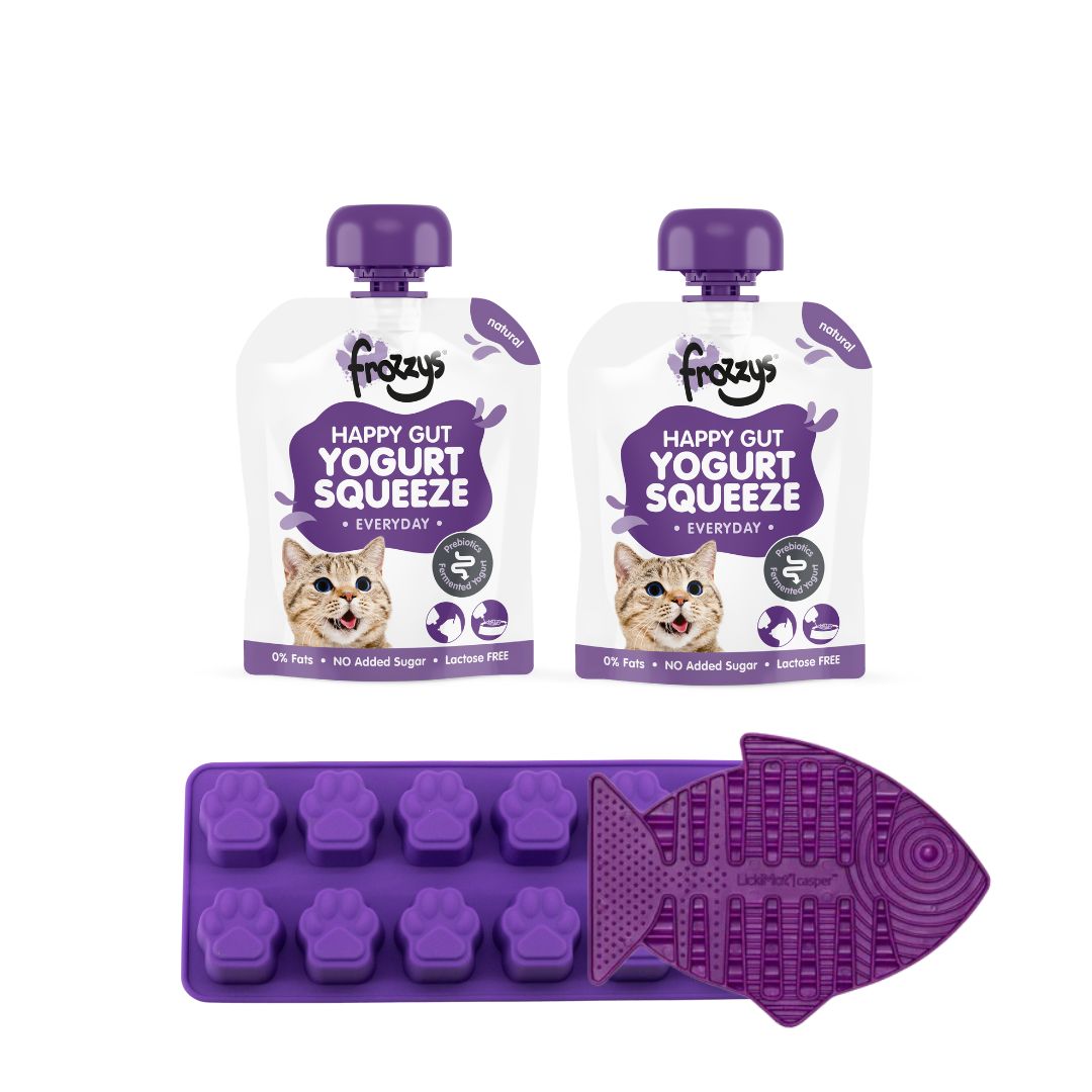 Happy Gut Yogurt Squeeze Starter Bundle - Cat