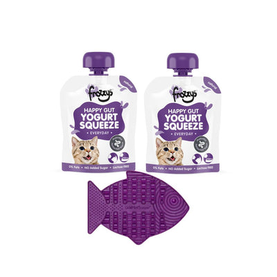 Happy Gut Yogurt Squeeze Licki Bundle - Cat
