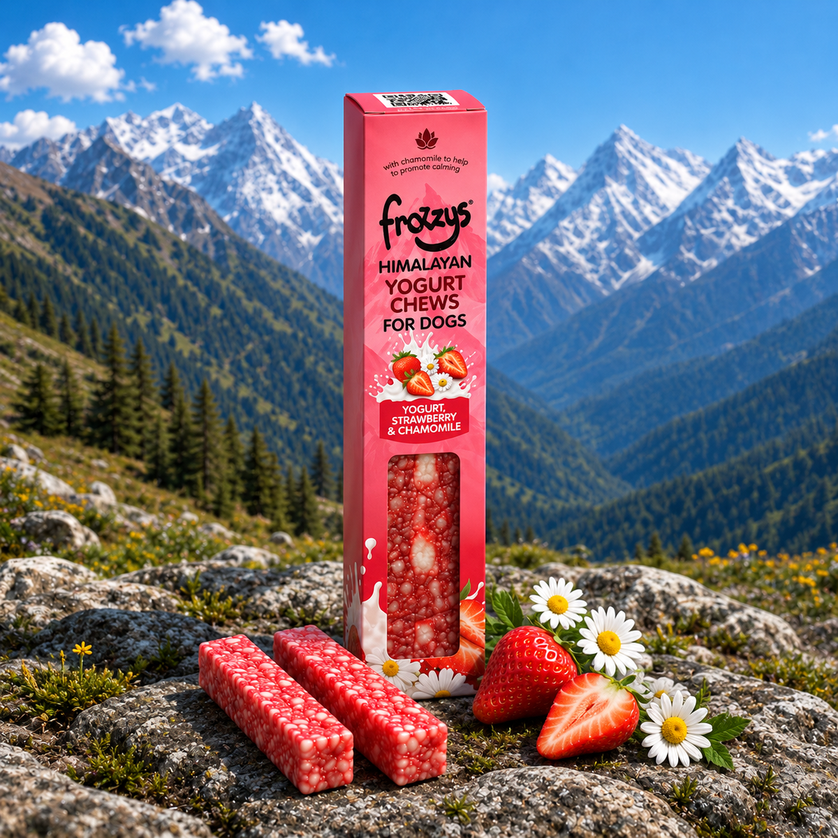 PATS Himalayan Yogurt Chew - Strawberry & Chamomile