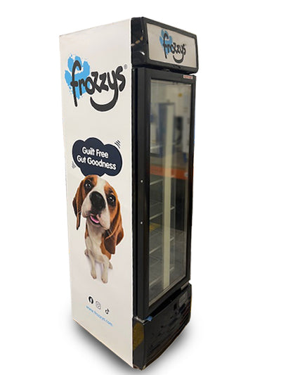 Frozzys Branded Upright Freezer