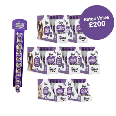 Offer 1: Happy Gut Yogurt Squeeze - Dog & Cat Bundle
