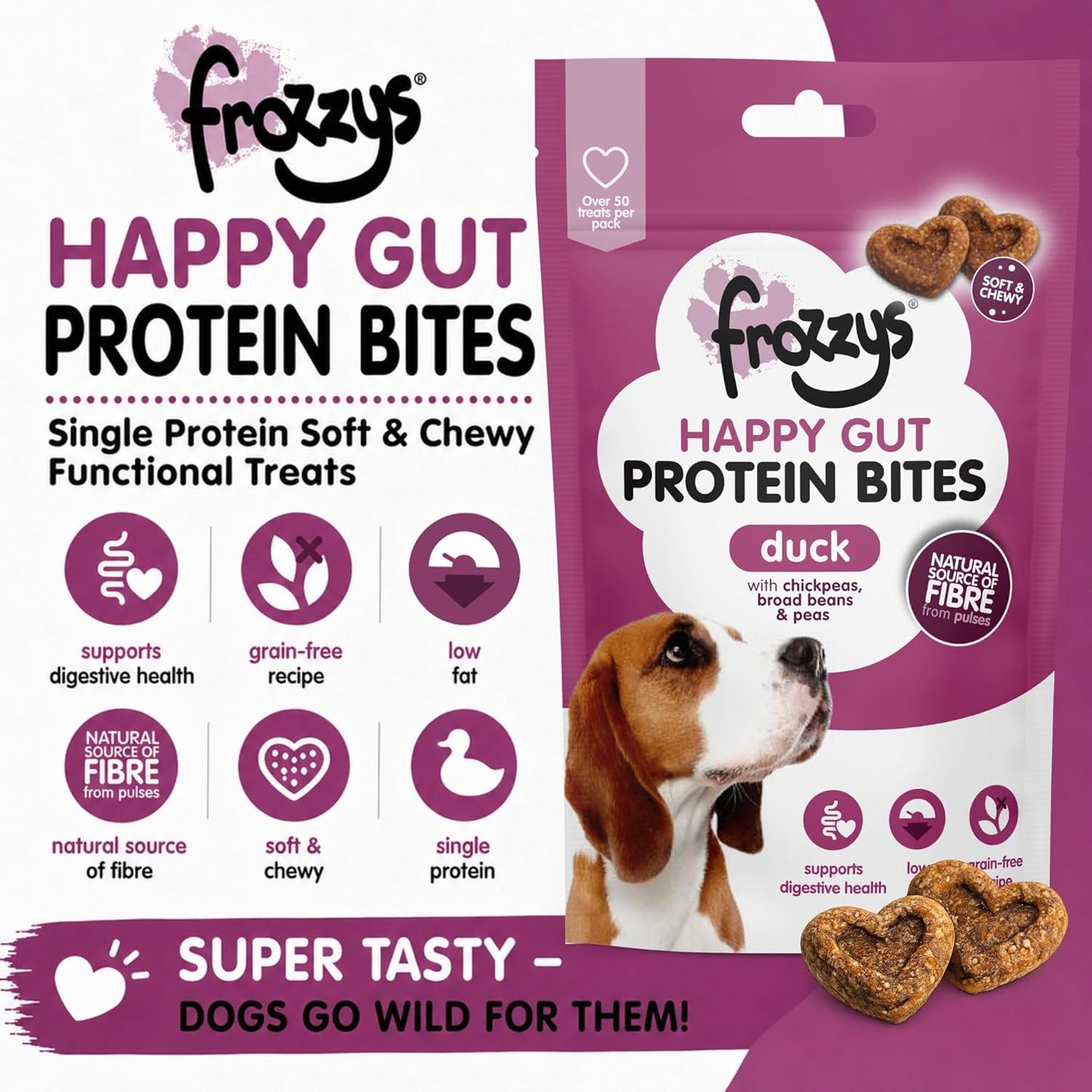 Happy Gut Protein Bites - Duck