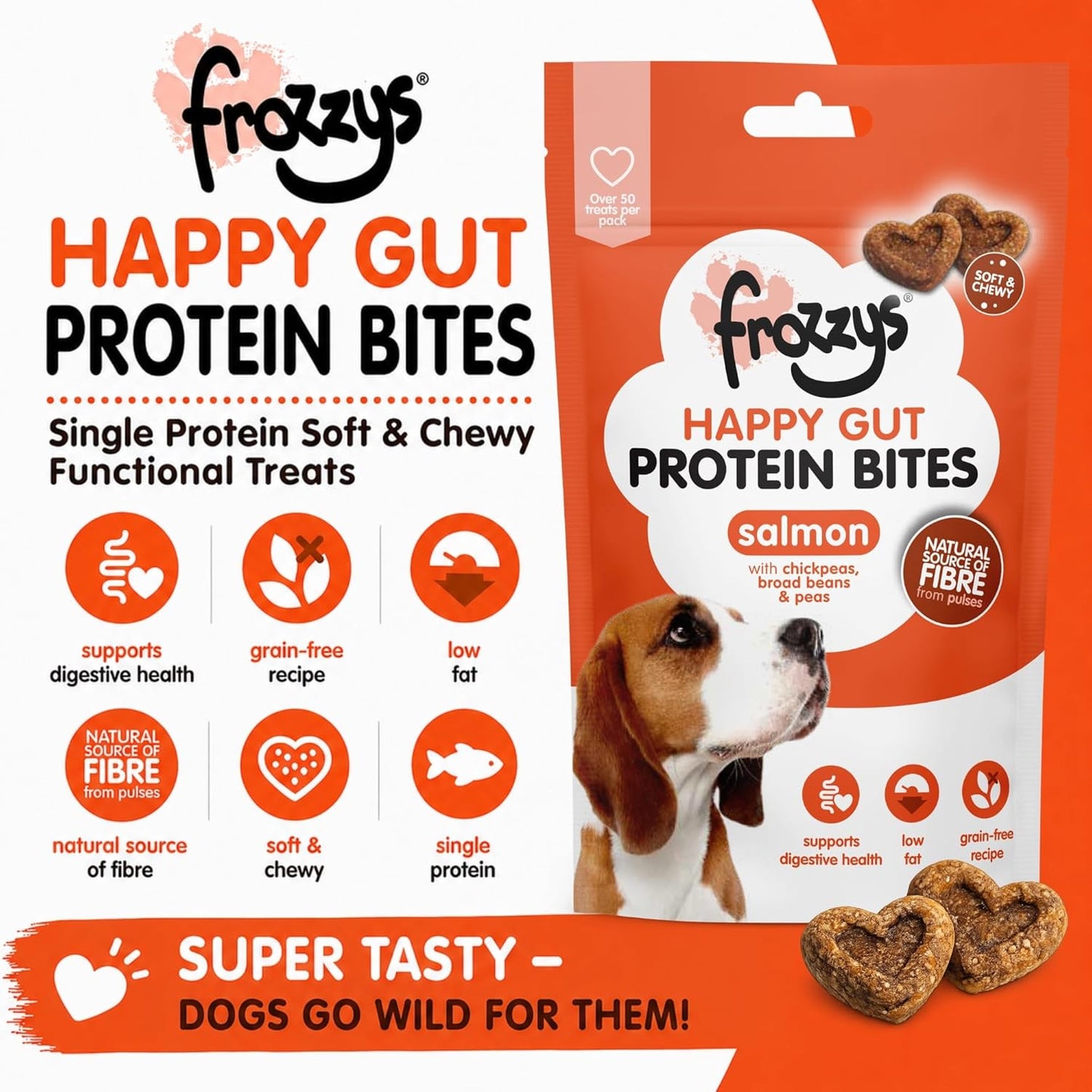 Happy Gut Protein Bites - Salmon