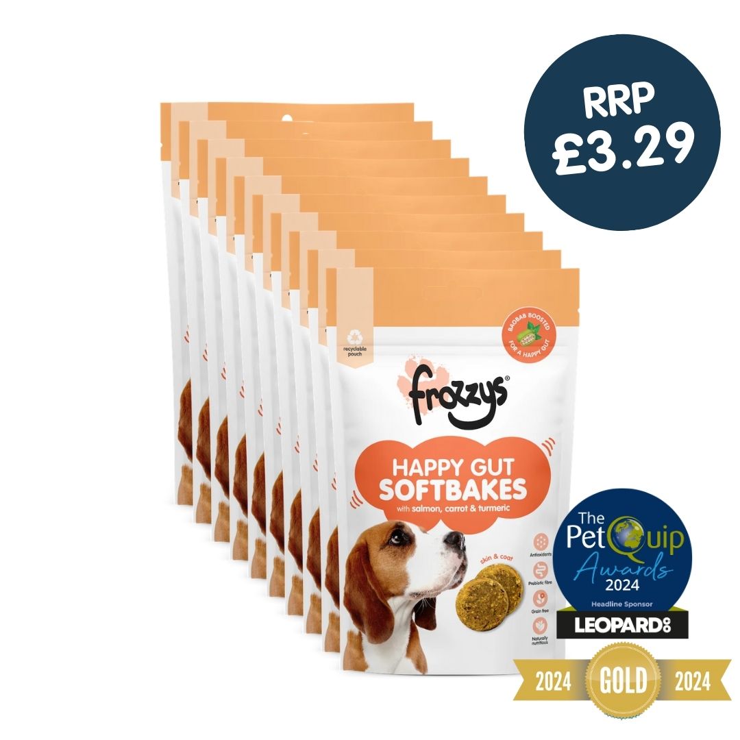PATS Frozzys Happy Gut Softbakes - Salmon, Carrot & Turmeric