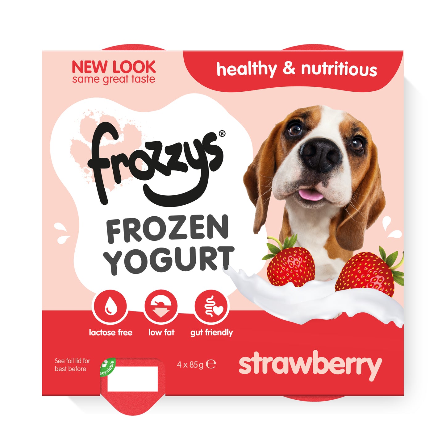 Frozzys Frozen Yogurt - Strawberry