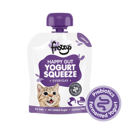 Frozzys Happy Gut Yogurt Squeeze - Cat