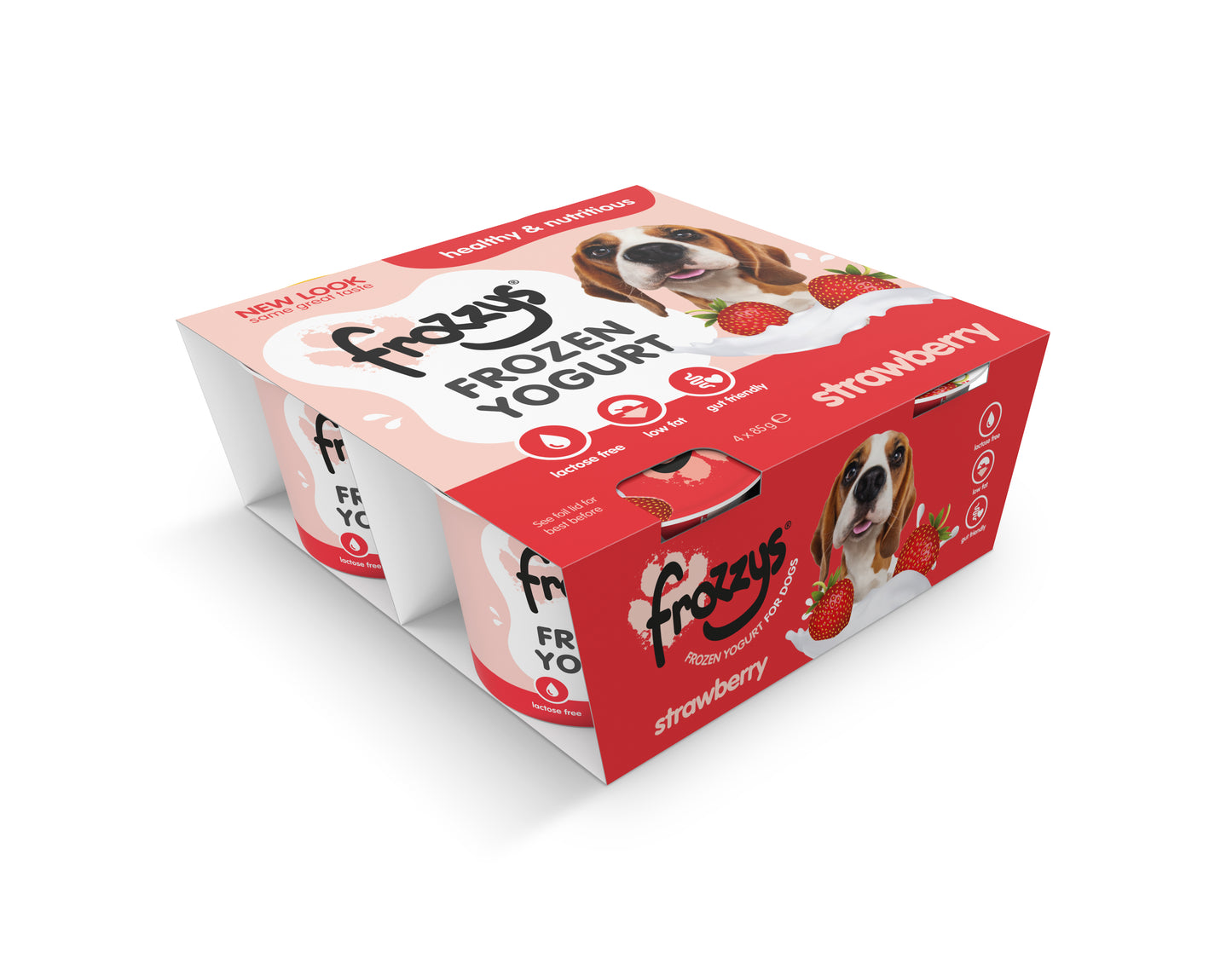 Frozzys Frozen Yogurt - Strawberry